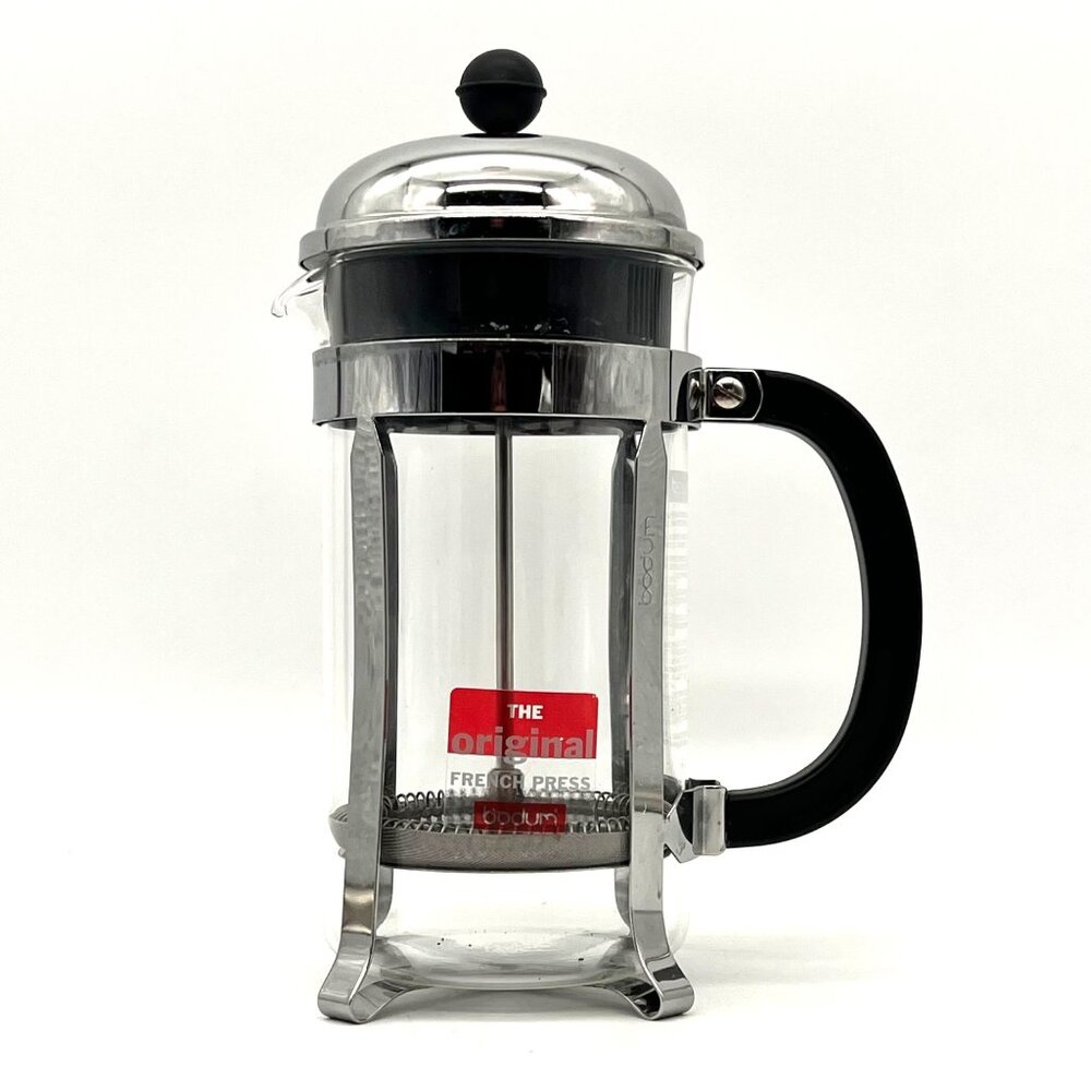 Bodum Original French Press Coffee Maker Glass & Stainless Steel 34 Oz